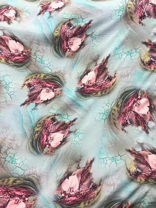 Poly Silk Printed D1