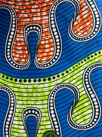 100% Cotton Wax Printed D3