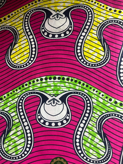 100% Cotton Wax Printed D3