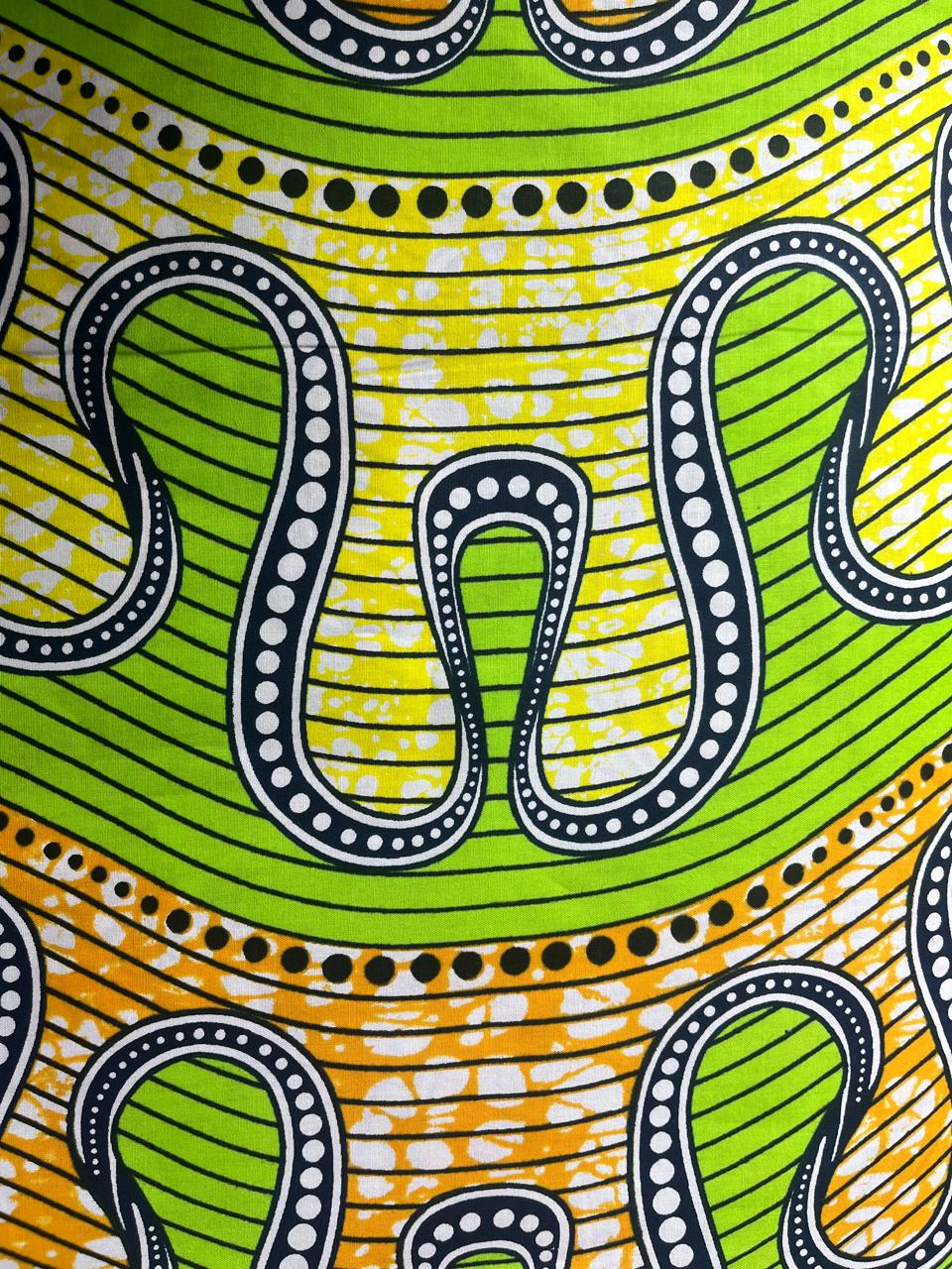 100% Cotton Wax Printed D3