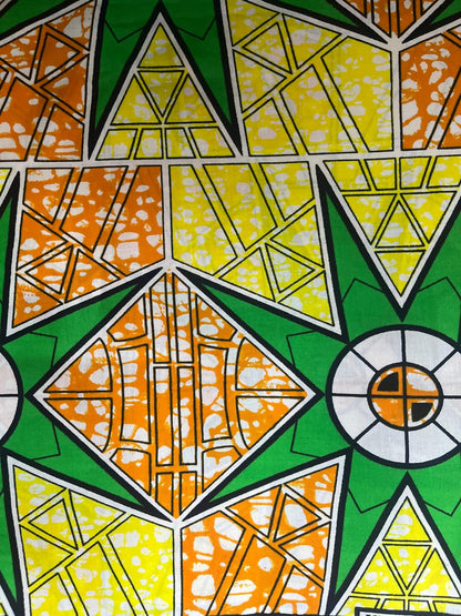 100% Cotton Wax Printed D4