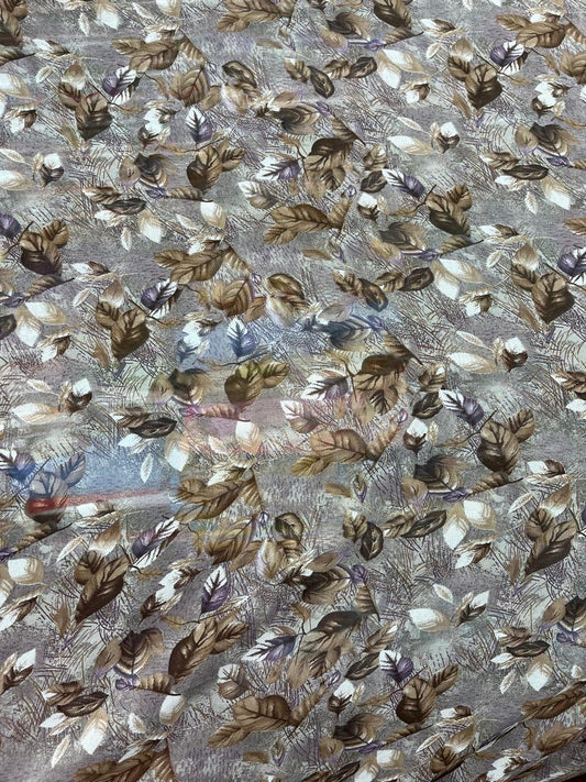 Shimmer Silk Printed D4