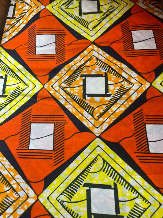 100% Cotton Wax Printed D6