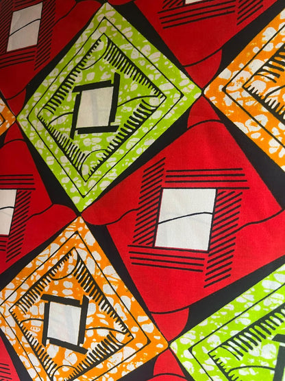 100% Cotton Wax Printed D6