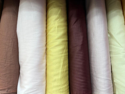 Plain Silky Satin Bamboo