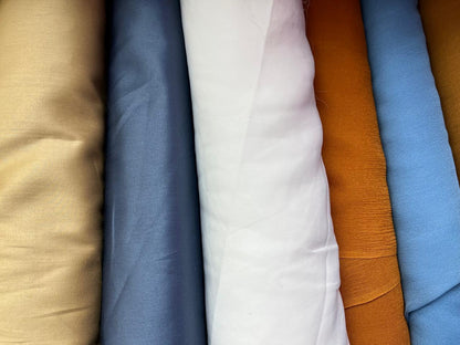 Plain Silky Satin Bamboo