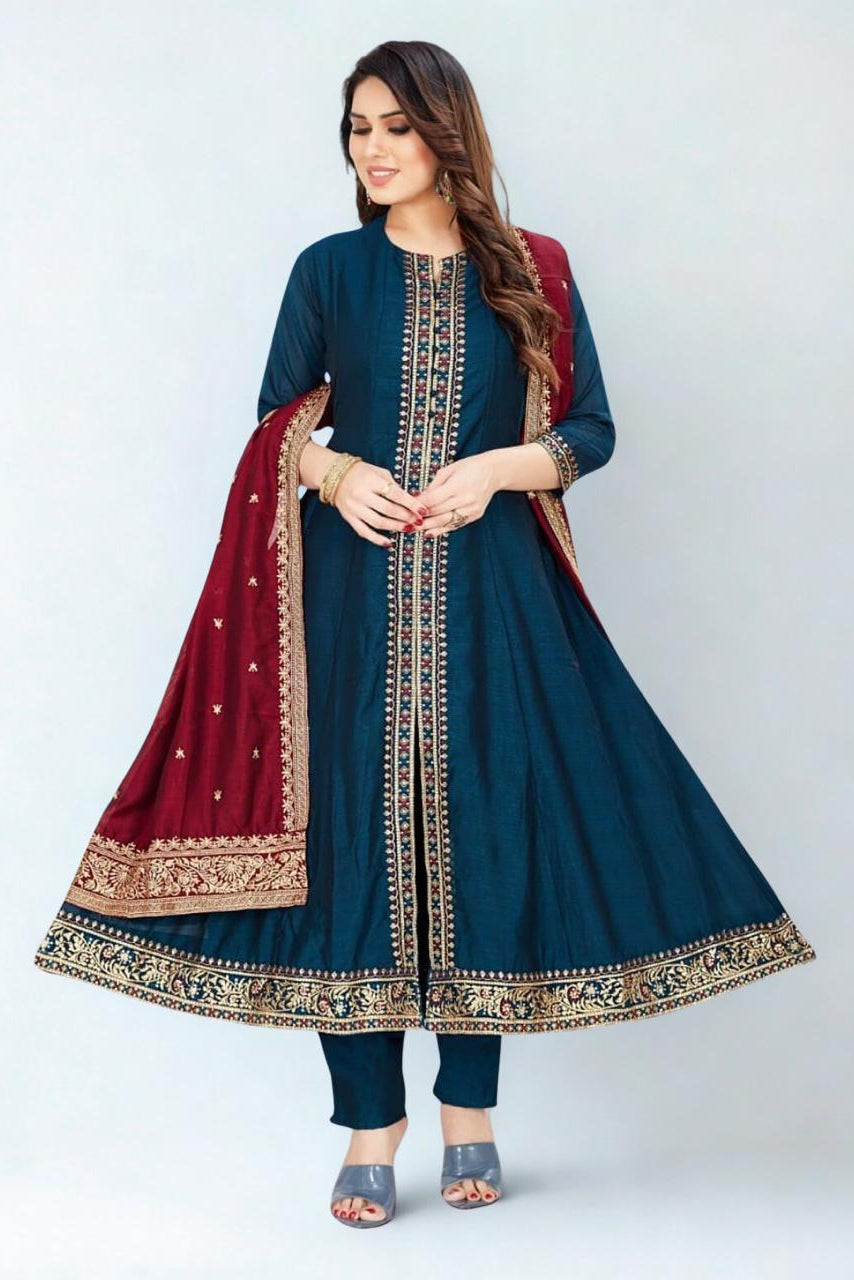 DD1601 Kurta Pajama with Dupatta